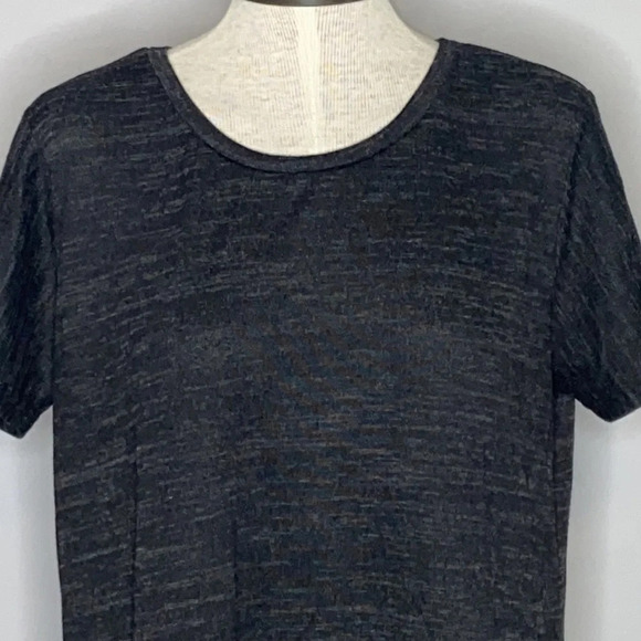 Jon & Anna Short Sleeve Tee Shirt Dress with Lace Inset - Size Large - Picture 2 of 7